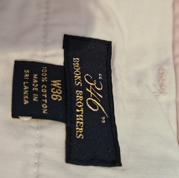 346 Brooks Brothers pink Chino shorts..W36 - Picture 2 of 6